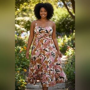 Maurices Floral Maxi Dress